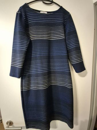 Stylish Esprit / EDC Blue Striped Dress - Perfect for Autumn