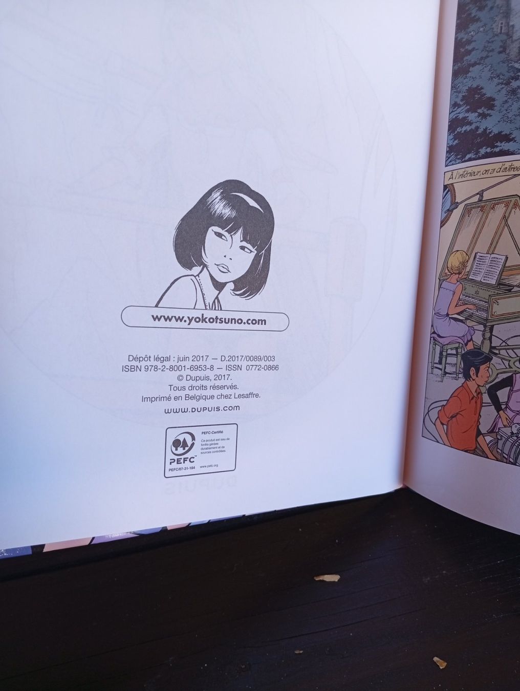Comics: Yoko Tsuno – Gebraucht aus Perrefitte von 36B 1