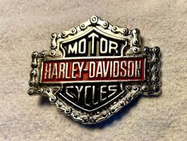 Harley Davidson Gurtschnalle Buckle HOG Motorcycles Vintage
