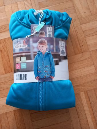 Lily&Dan Softshell Jacke Gr. 122/128 Türkis Neu!