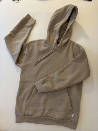 Beiger loose fit pullover bershka