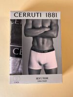 Boxers Herren, CERRUTI 1881, Grösse S, 2 Stk. Schwarz/Hellgr