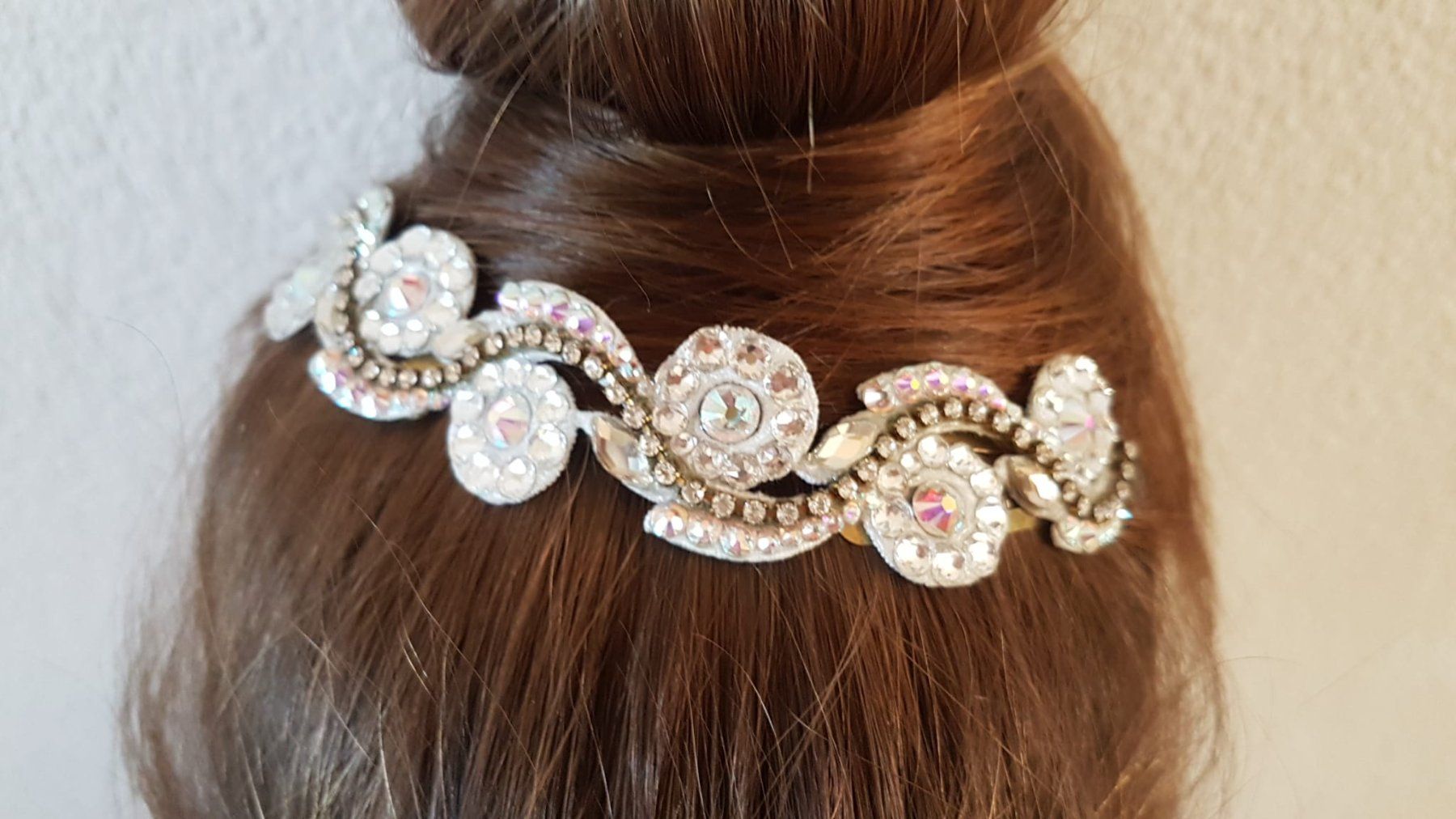 Accessori per capelli: Haarspange mit Swarovski Steinen 17cm. – Nuovo (secondo la descrizione) da Zürich venduto da 280_yc86 5