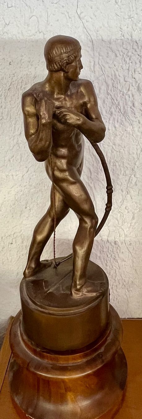 Statuette: Bronzefigur Schweiz, signiert A. Pessina – Usato da Kandergrund venduto da honey-art_and_more 5
