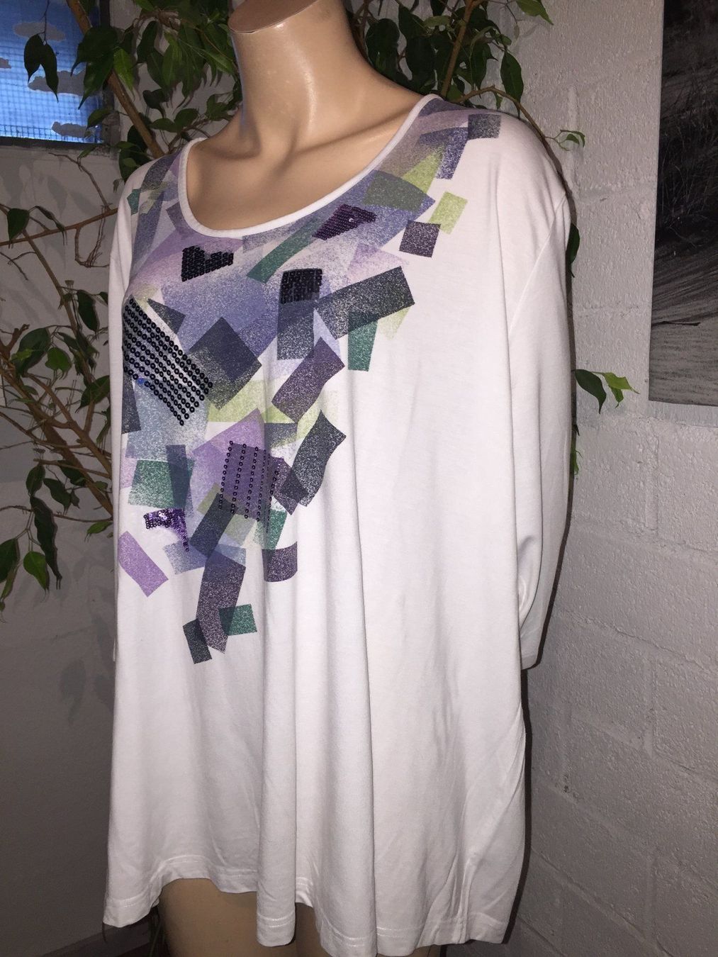 Ulla Popken T-shirt: ULLA POPKEN Shirt (Pull) taille 58/60 – Usato da Cossonay-ville venduto da Super-Price-Quality 4