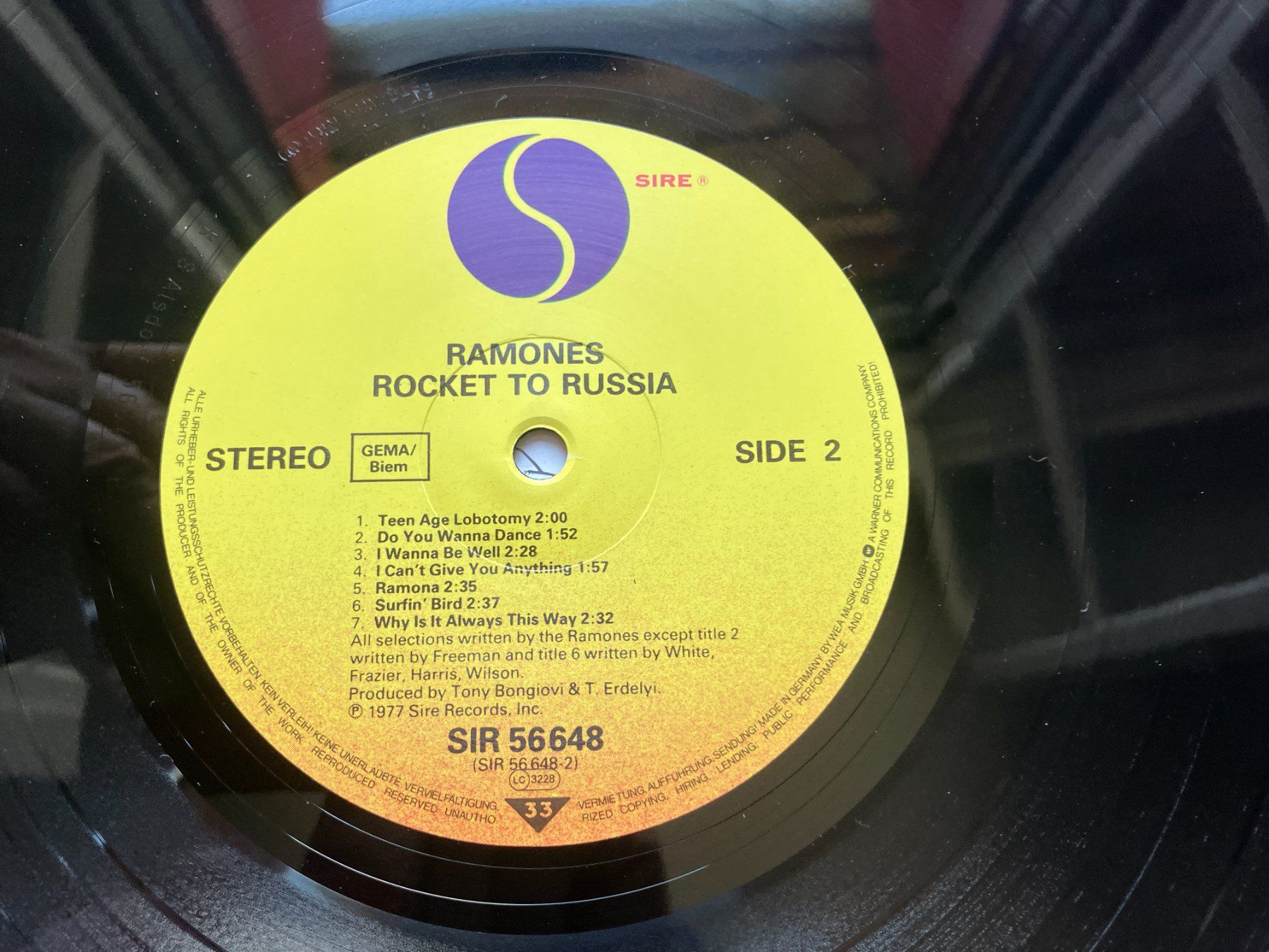 Vinyles: Ramones – D'occasion à Aarwangen par Jukebox3 9