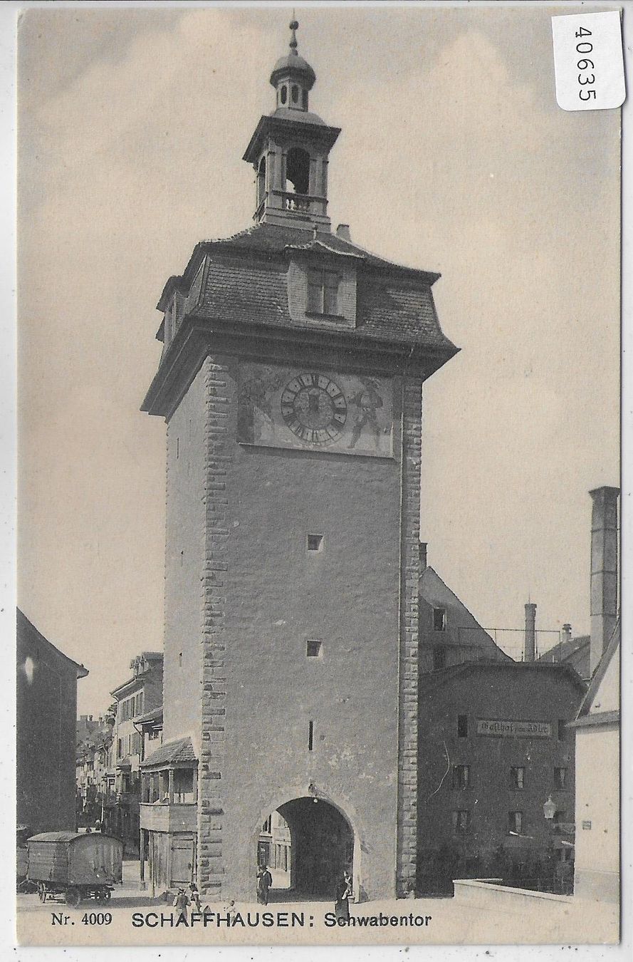 Cartoline postali: Schaffhausen - Schwabentor – Usato da Ettingen venduto da Kartenplanet