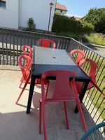Table et 6 chaises de jardin