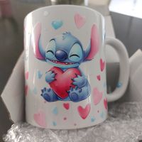 Stitch Tasse mit Herz, NEUI - ideales Geschenk!