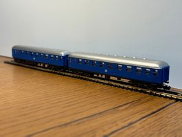 *e911:  2 DB Eisenbahnwagen  (Spur N)