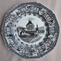 Rare Assiette de Collection Schramberg - Vue d' "APPENZELL"