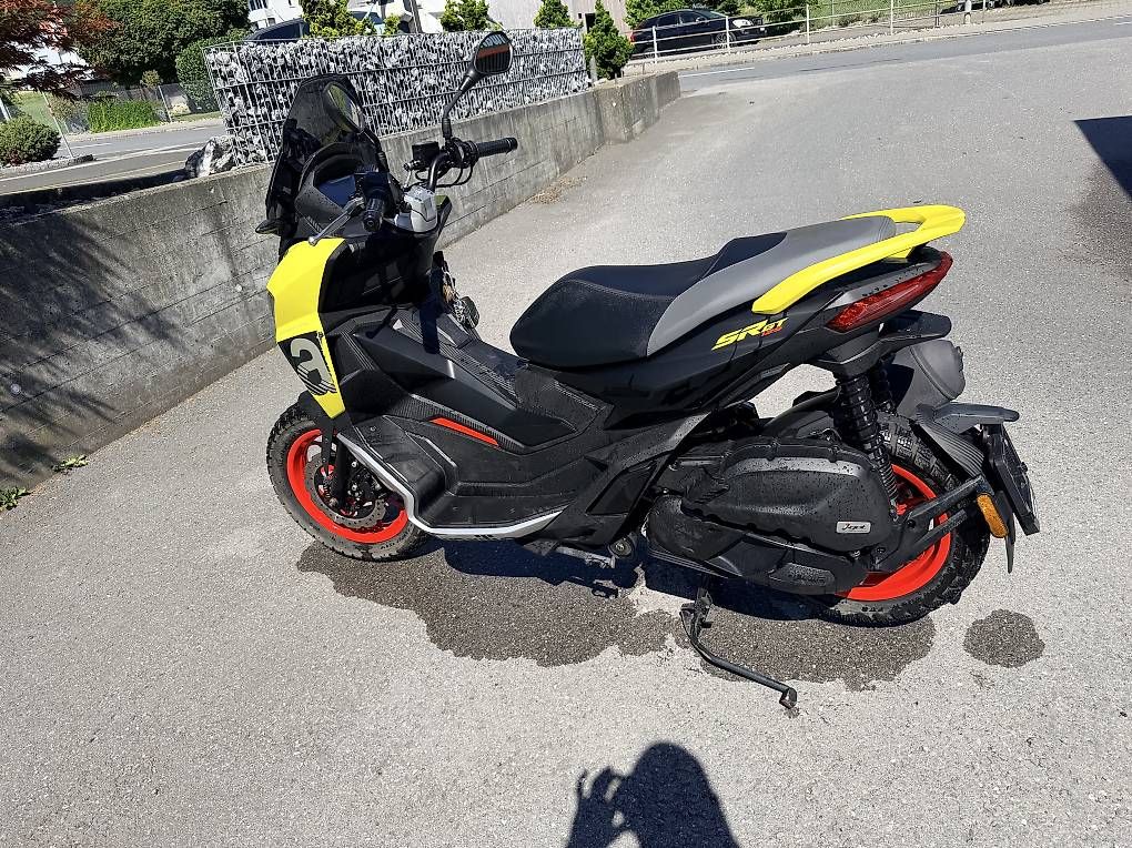 Route: Aprilia SR GT 125 – D'occasion à Rüthi (Rheintal) par Pepu15