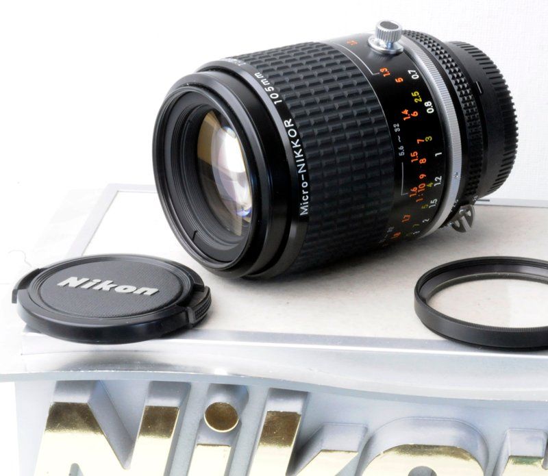 Near MINT w/Cap] Nikon AI-S AIS Micro NIKKOR 55mm F2.8 MF Macro Lens
