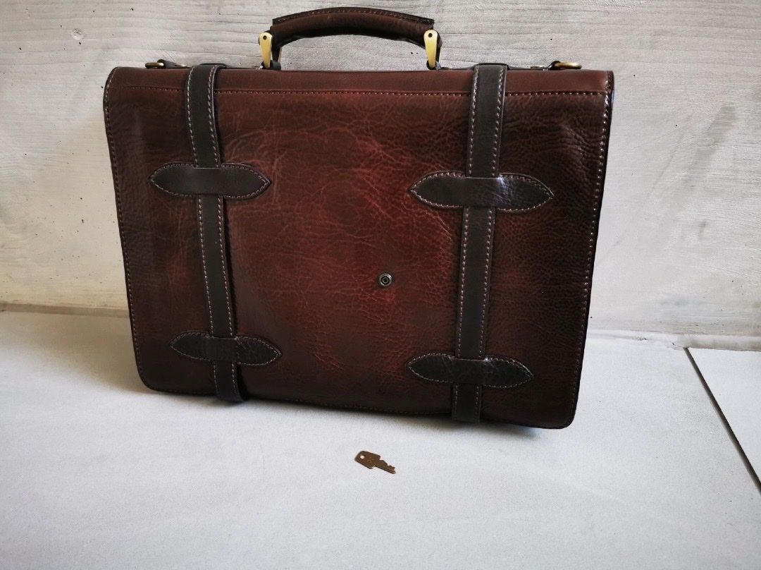 Valigie & Borse: Chiarugi Navigation Bag A4 Leder Aktentasche – Nuovo (secondo la descrizione) da Luzern venduto da ben_yl98 1