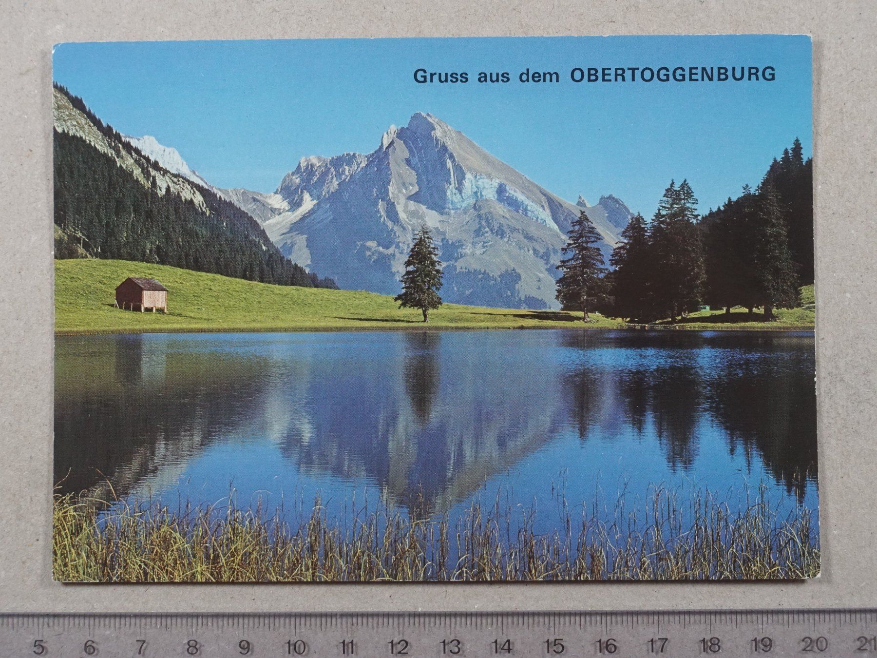 Cartes postales: Gräppelensee, Schafberg, 1989, Poststempel Wildhaus – D'occasion à Lenzburg par fh1