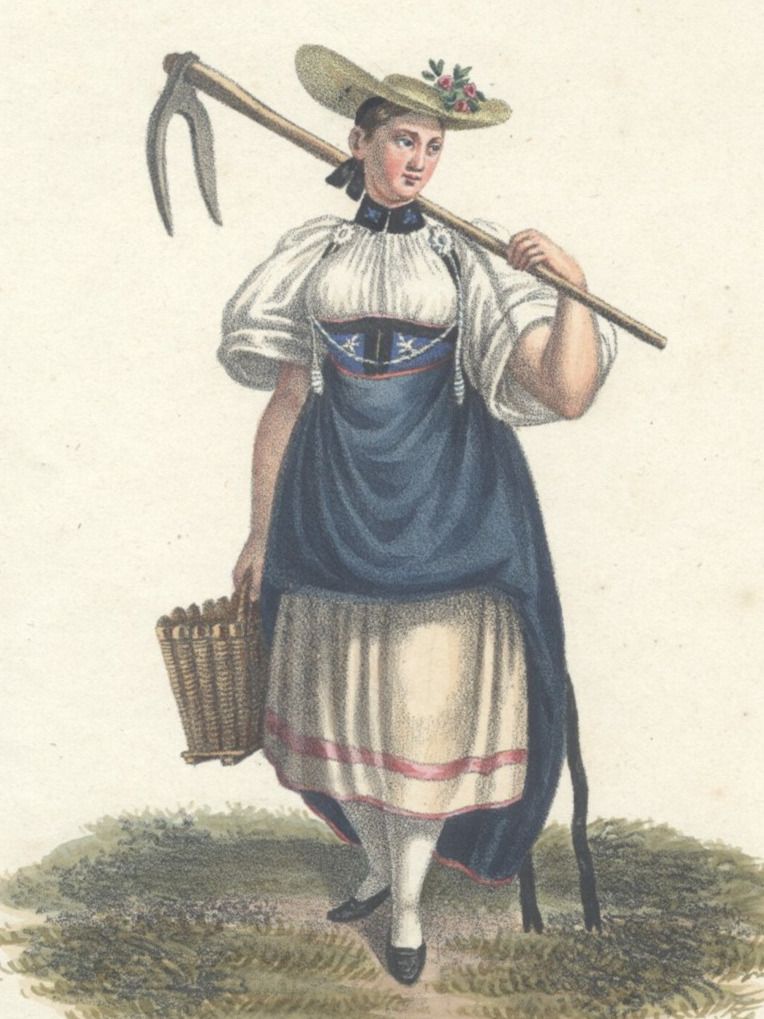Grafica & Litografie: Berner Tracht – Usato da Biel/Bienne venduto da 07helios032 1