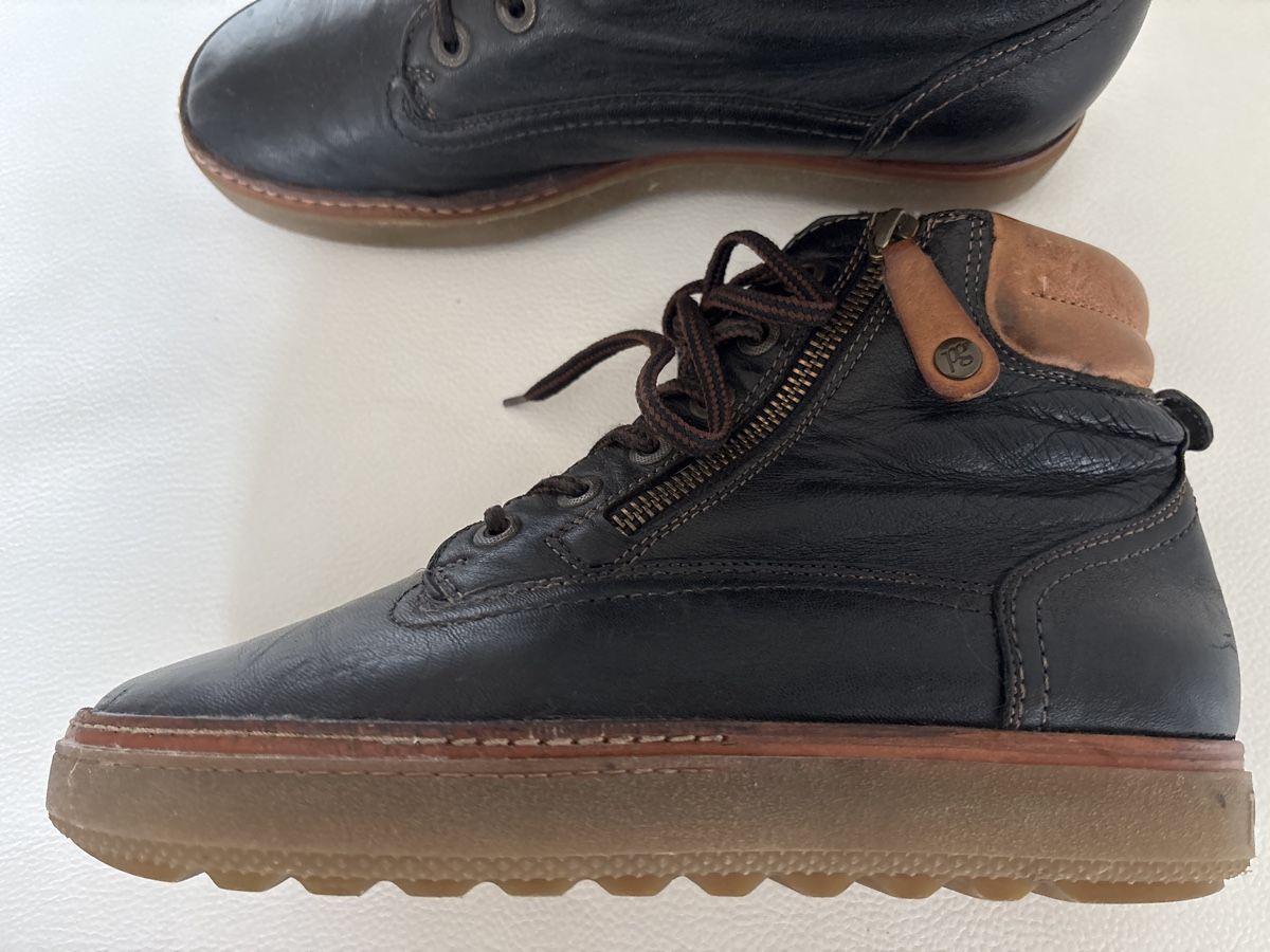 Paul Green Scarpe da donna: Schwarze Paul Green Winter Boots,  gr.5 – Usato da langenthal venduto da rundholz7 2