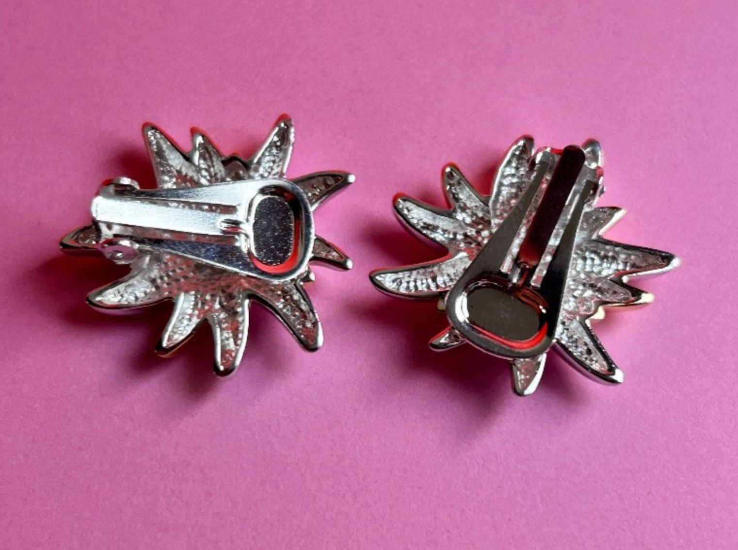 Edelweiss Orecchini pendenti & Orecchini a lobo: Ohrenclipe Edelweiss (Silber) – Usato da Dittingen venduto da Bellevista 6