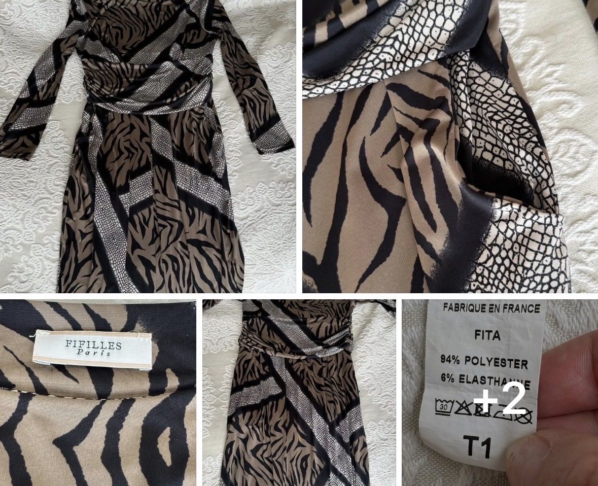 Kleider: FIFILES Paris Kleid Gr 1 – Neu (gemäss Beschreibung) aus Hünenberg See von Schulers