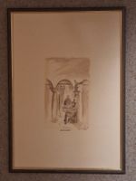Lugano - carta acquarellata - firmata