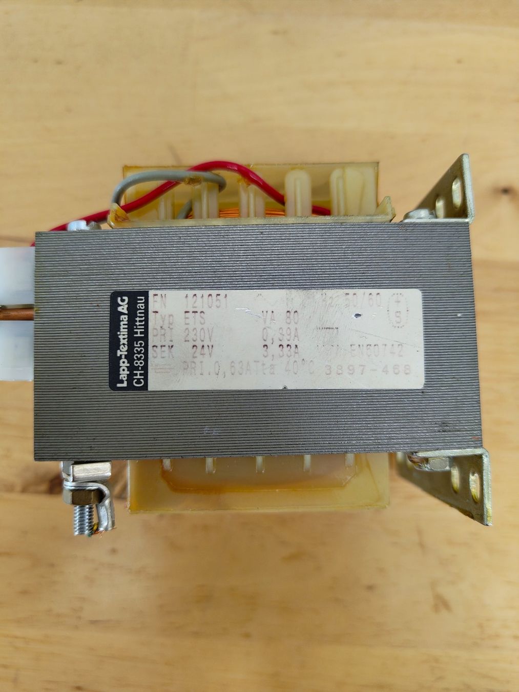 Composants électroniques: Transformator Lapp-Textima 230V 24V AC VA 80 – D'occasion à Emmenbrücke par BlSi 2