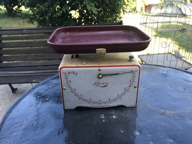 Balance De Cuisine Ancienne Kuhn – Vintage 10 Kg – état Correct