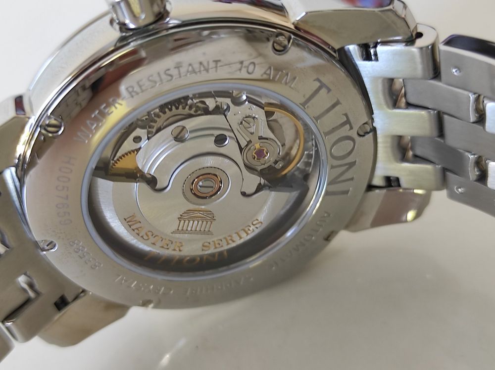 Titoni Uhren: Titoni Chronometer COSC,  sichtbares Werk, neu, präzise ! – Neu und originalverpackt aus Grenchen von elibethma 3
