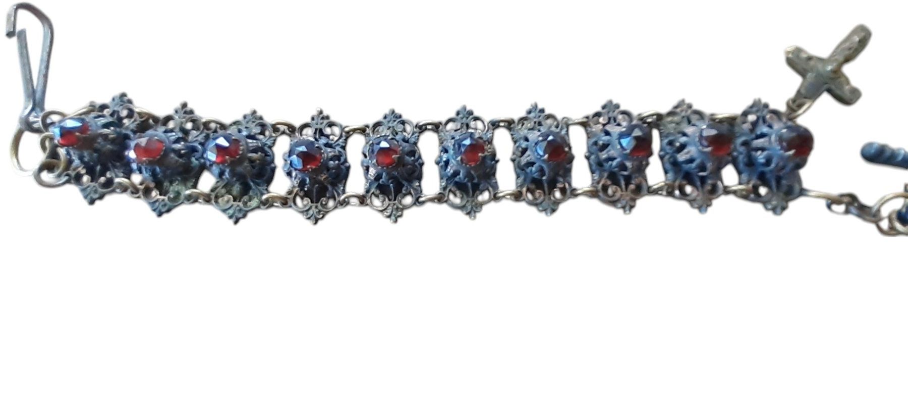 Bracciali & Braccialetti: Antikes Armband Granate – Usato da Mörschwil venduto da antiksalon21 3