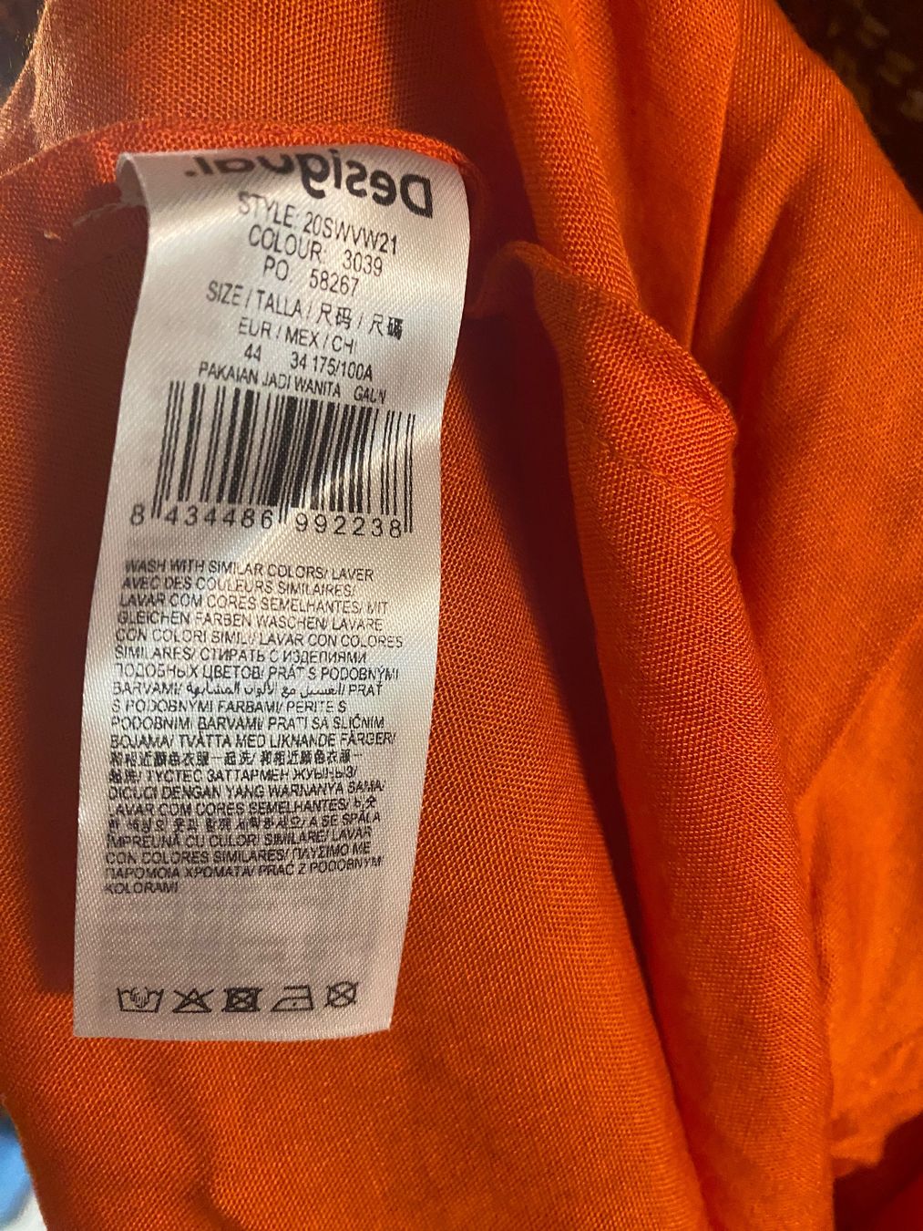 Desigual Vestiti: Desigual Kleid Gr 42 44 L – Usato da Zizers venduto da dalaub 4