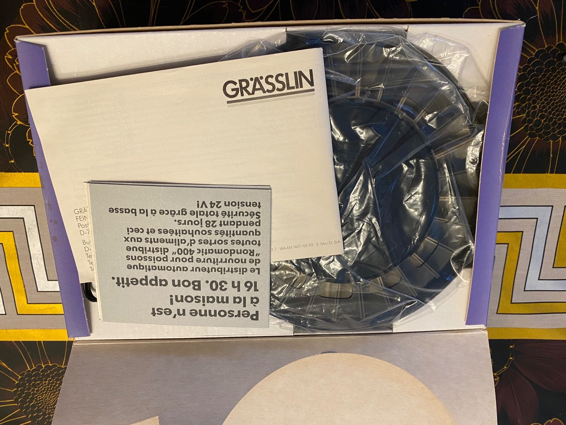 Mangimi: Fischfutterauomat  Grässlin neu – Nuovo e nell'imballaggio originale da St. Margrethen SG venduto da Alfista_159 1