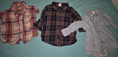 Baby Kleider Set Hemden und Latzhose Gr. 68