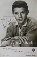 Frankie Avalon (1940) Sänger - Autogramm