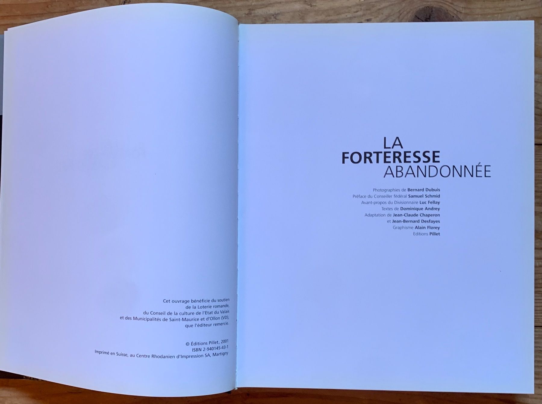 Bücher: Buch La forteresse abandonnée – Gebraucht aus Goldingen von Bergler012 1