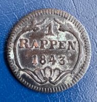 1 Rpn. 1843 Kanton Schwyz 🇨🇭