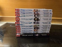 Sword Art Online diverse Manga Bänder