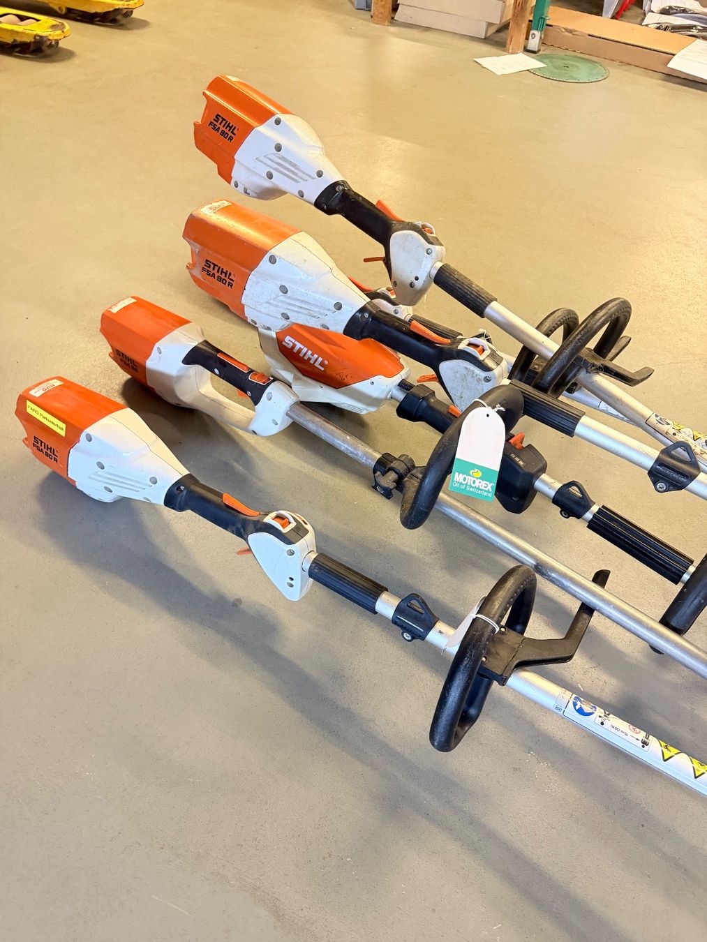 Stihl Tutti gli attrezzi: 6x STIHL Akku Trimmer defekt – Difettoso da Lenzburg venduto da billistar 1