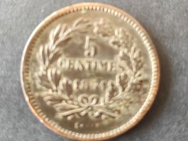 5 centimes de 1854 Luxembourg