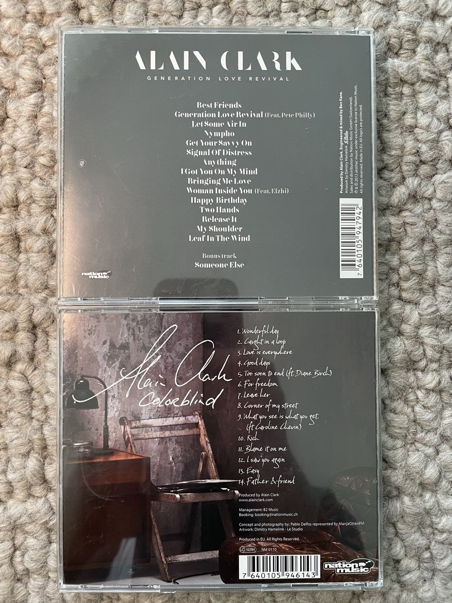 CD: 2x Alain Clark – Nuovo (secondo la descrizione) da Reinach AG venduto da trigger7811 1