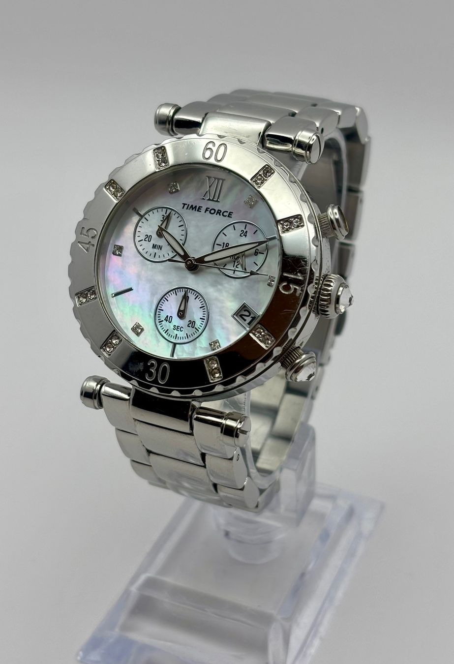 Uhren: TIME FORCE CHRONOGRAPH DATE – Gebraucht aus Rorschach von ZeitWerk.10