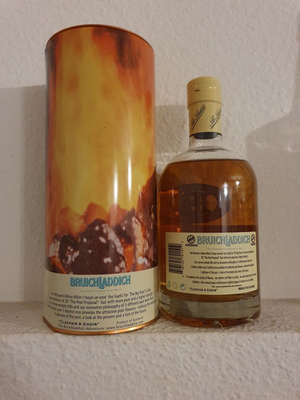 Bruichladdich Spirituosen: Bruichladdich Moine Mhor 3D - Second Edition – Neu und originalverpackt aus Langnau am Albis von jer_pm72 3