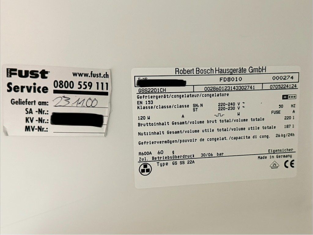 Bosch Congelatori: Bosch Gefrierschrank – Usato da Jona venduto da r00ster 6