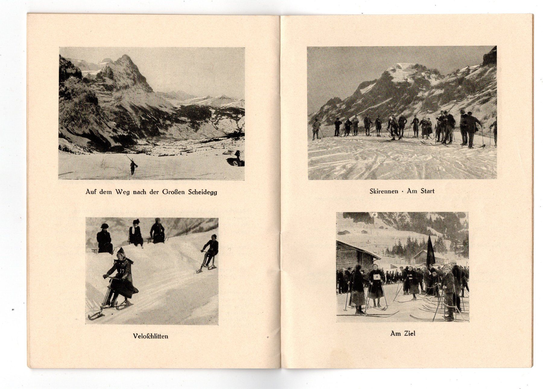 Documenti: Alter Tourismus Werbe - Prospekt Grindelwald – Usato da Solothurn venduto da insolothurn 3