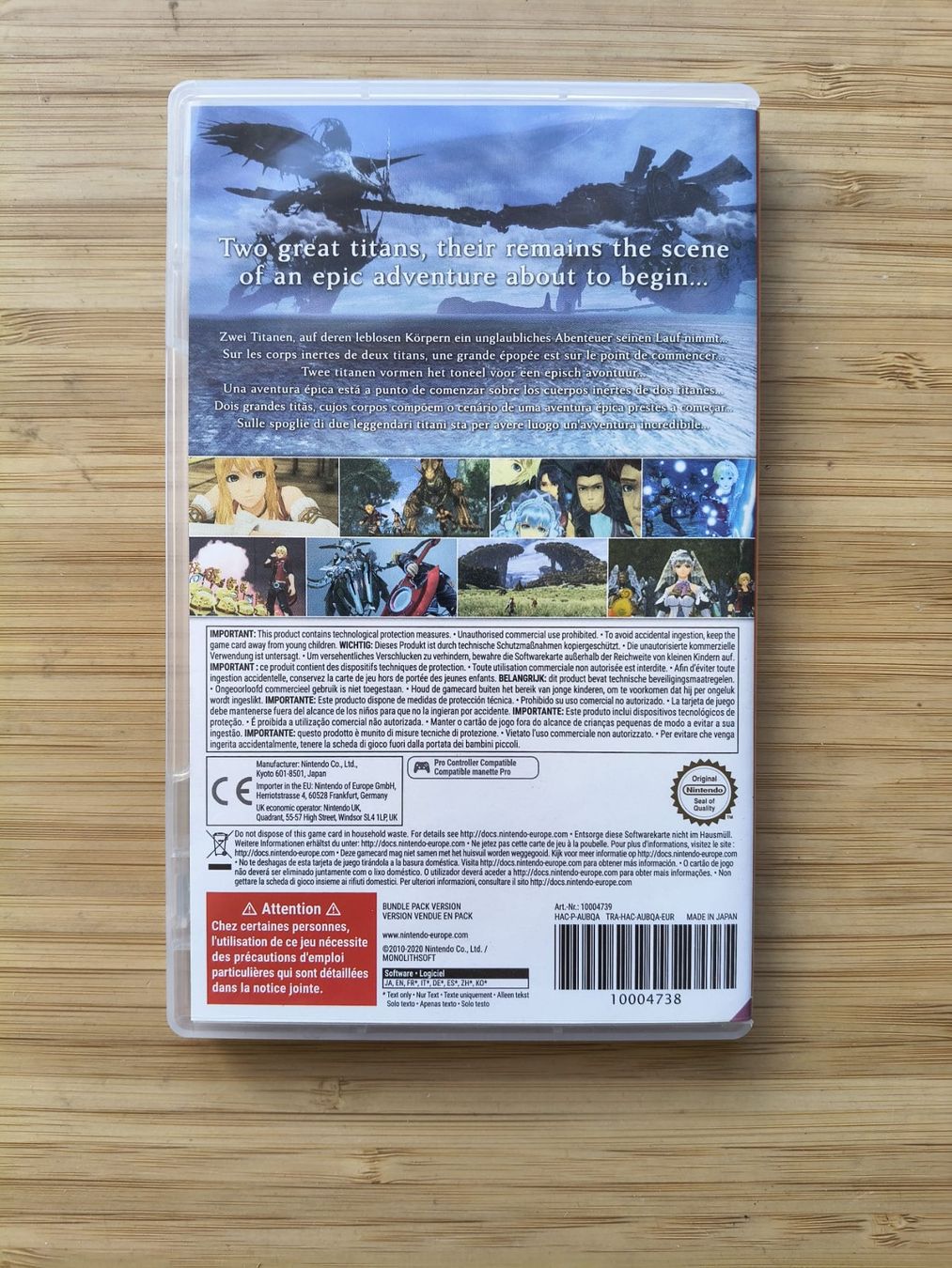 Spiele: Xenoblade Chronicles: Definitive Edition (Switch) – Gebraucht aus Riedholz von ste_96cd 1