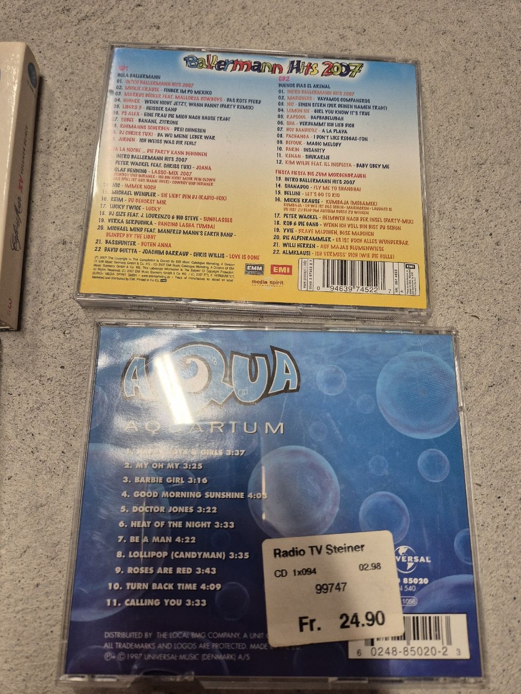 CDs: Diverse 90er & 2000er CD Sammlung - Top Hits – Gebraucht aus Känerkinden von melbaumg 2