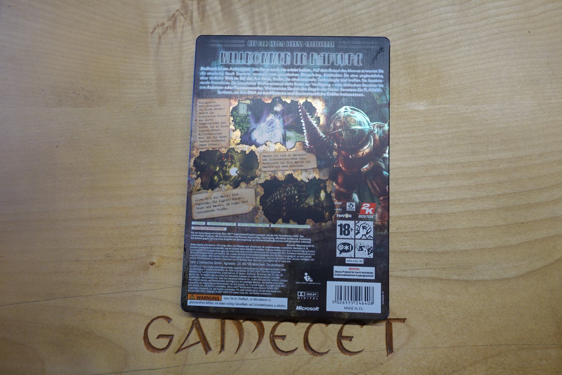 Microsoft Giochi: BioShock (Steelbook Edition) – Usato da Steinach venduto da Gamecet 2