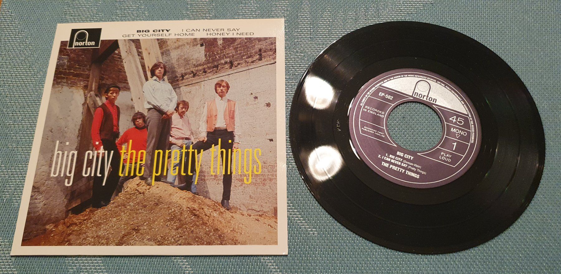 Dischi in vinile: THE PRETTY THINGS, Big City, USA EP-Single, Mint- – Usato da Kreuzlingen venduto da Cdschlumpf