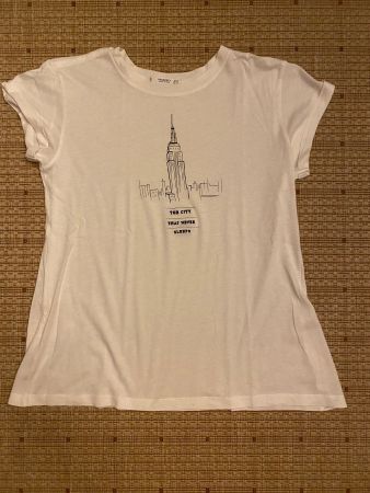 T-shirt Mango motif New York taille S