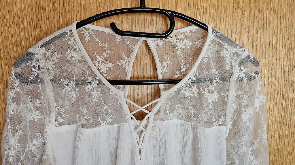 Top: Hollister top pizzo, S – Usato da Lumino venduto da Doni_dp 1