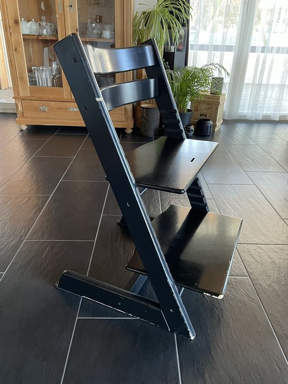 Wunderschne Stokke Tripp Trapp Schwarz Fotos