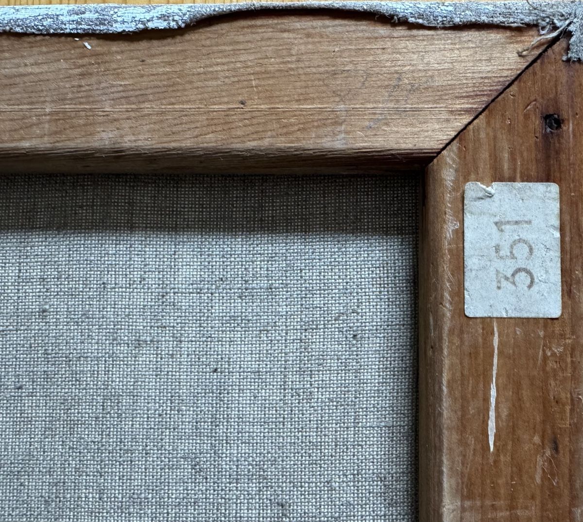 Gemälde: Dipinto ad olio originale "Spreter '65" - Paesaggio 48 – Gebraucht aus Genève von Atelier.Curio 5